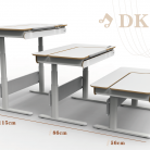 Стол эргономичный ДоРеМи DK06 (Электронный) - уменьшеная